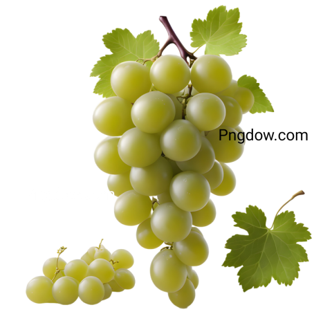 High Quality Transparent Green Grape PNG Image for Your Design
