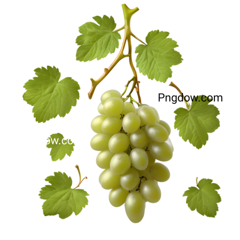 High Quality Transparent Green Grape PNG Image for Your Designs
