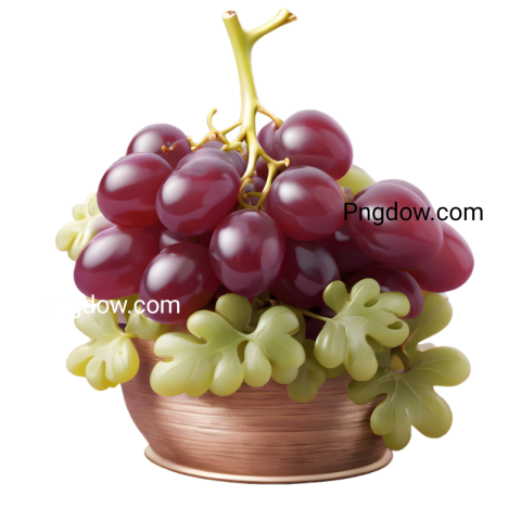 High Quality Transparent red Grape PNG Image