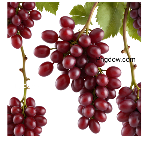 High Quality red Grape PNG Image for Your Projects