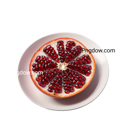 Download Stunning Pomegranate PNG Image with Transparent Background