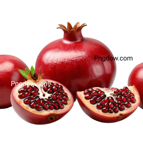 High Quality Pomegranate PNG Image with Transparent Background   Download Now