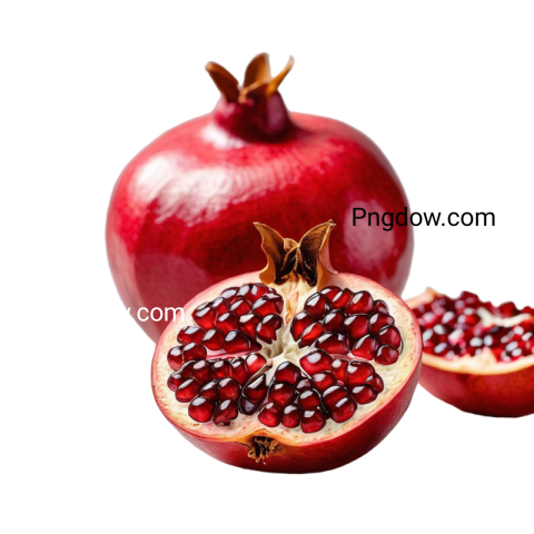 High Quality Pomegranate PNG Image with Transparent Background   Free Download