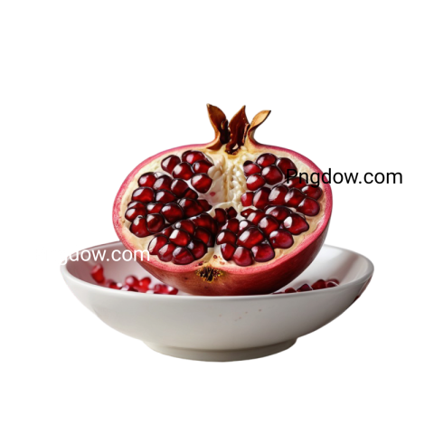 Stunning Pomegranate PNG Image with Transparent Background   Free Download