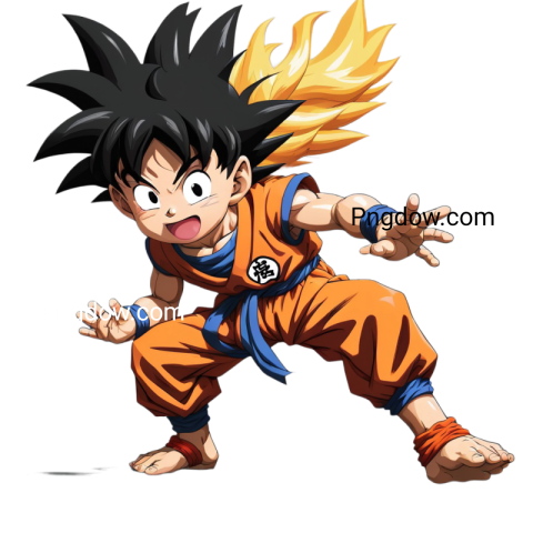 Kid Goku PNG, transparent goku png