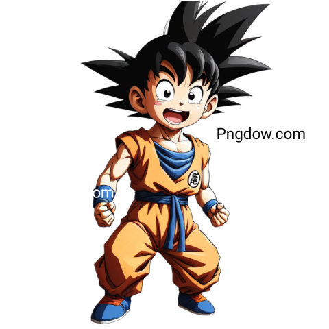 Kid Goku PNG image, goku Png transparent