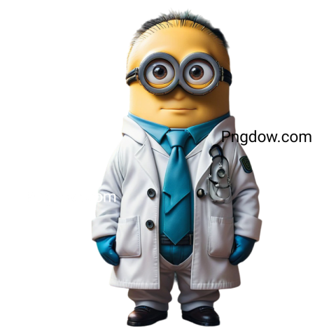 minions doctor png, minions png,