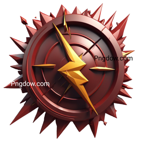 3D Flash Logo PNG free