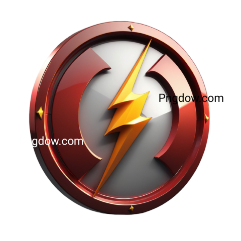 Flash 3D Logo PNG