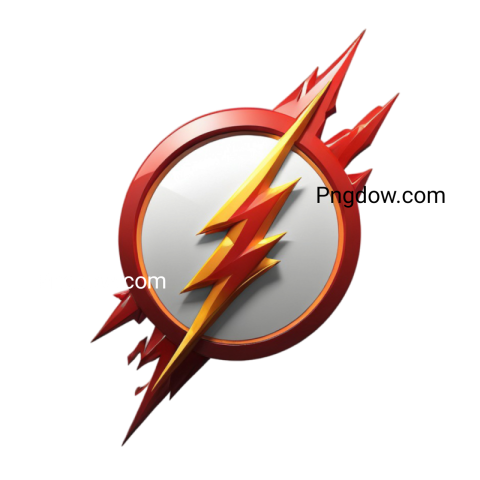 3d Flash Logo PNG image