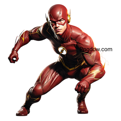 Zooming to Your Device, The Flash PNG Download for DC Fans