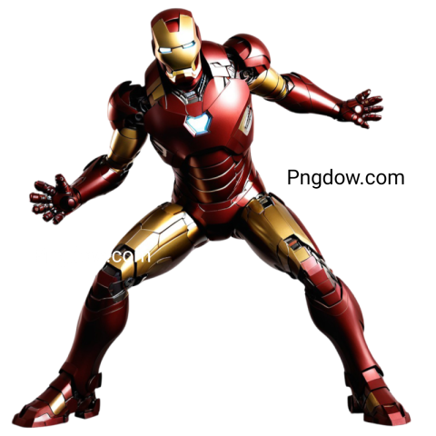 Unleash Your Inner Superhero: Iron Man PNG Images with Transparent Backgrounds