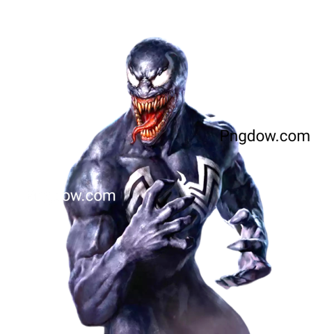 Symbiote Sensation: Transparent Venom PNGs to Elevate Your Artwork