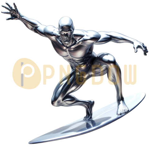 Silver Surfer Png: Adding a Touch of Cosmic Marvel to Your Designs
