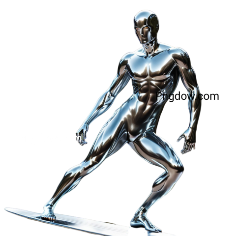 Unleash Your Creativity with Stunning Silver Surfer PNG Images