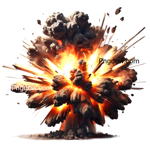 Boom! Elevate Your Designs with Stunning Explosion PNG