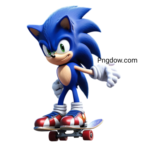 Sonic transparent background images