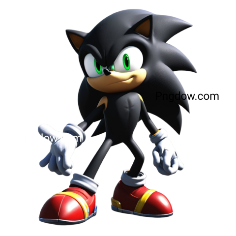 black sonic png image