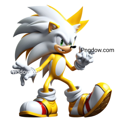 modern super sonic png for free