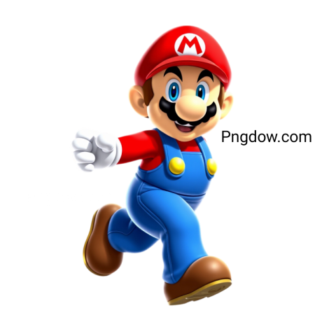 super mario transparent