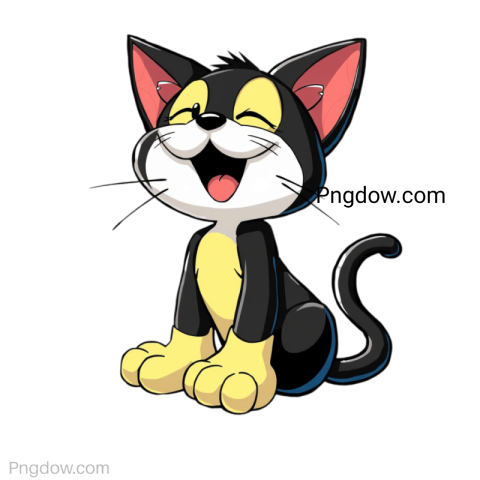 Happy Felix the Cat PNG