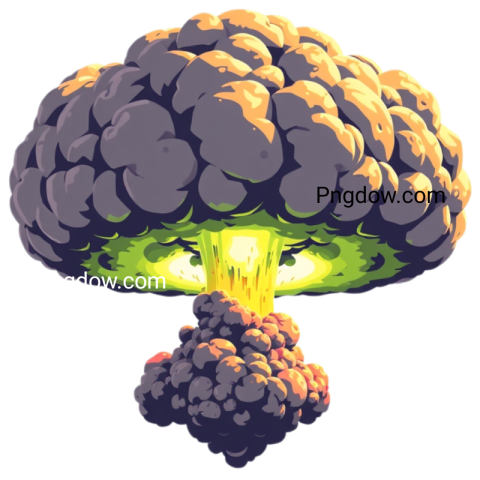 nuclear explosion, explosion png