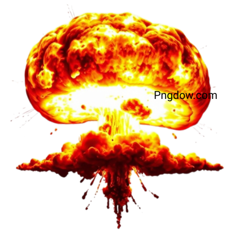 red explosion illustration, explanation transparent, Nuclear explosion Mushroom cloud, explosion, explosion, digital Images, bomb png