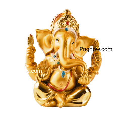 golden ganesh ji png