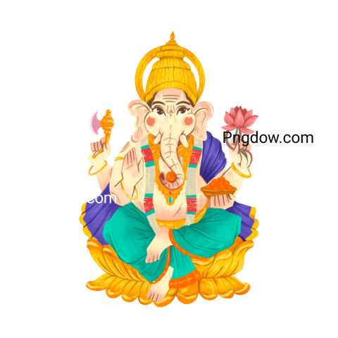 ganesh ji png, transparent