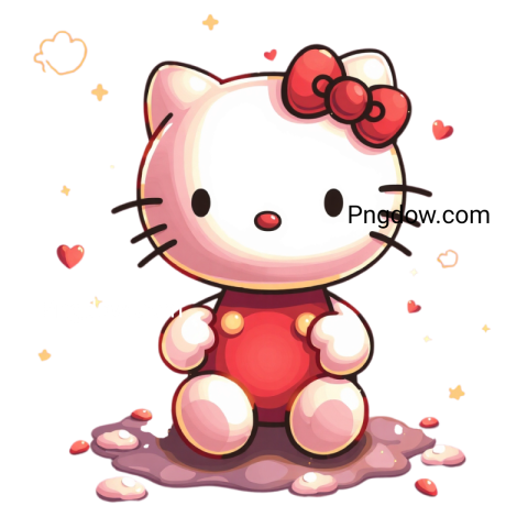 transparent hello kitty png