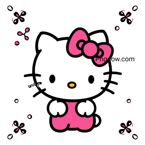 pink hello kitty png