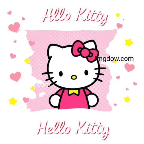 Colorful Hello Kitty Frame