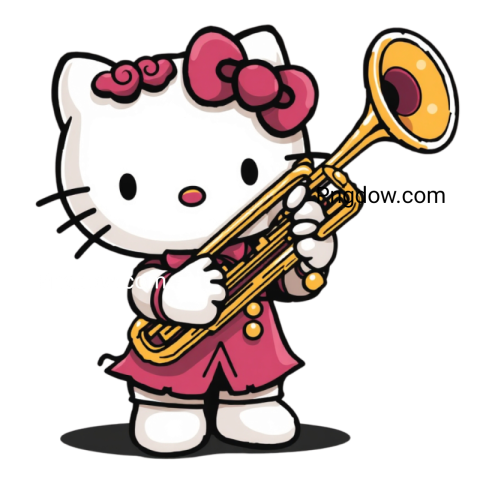 Hello Kitty with Trumpet