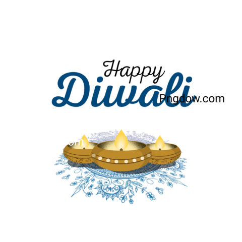 happy diwali text png