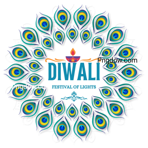 happy diwali png text free download