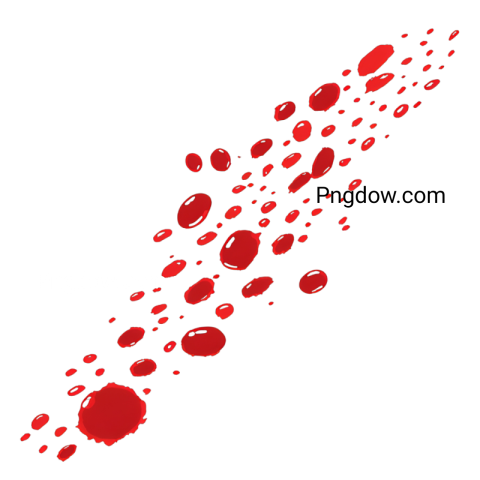 red blood splatter, free Png