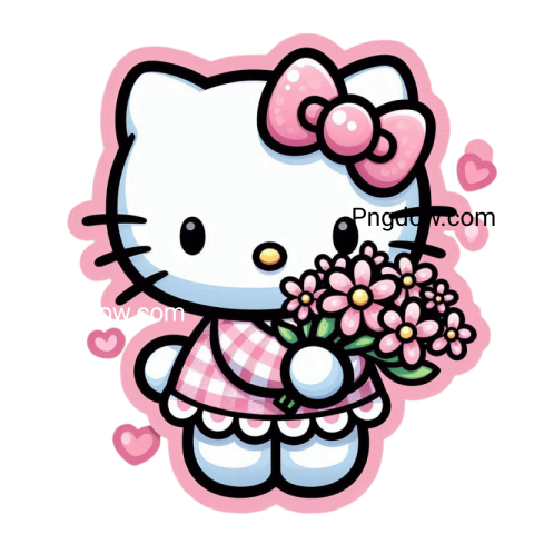 Hello Kitty flower