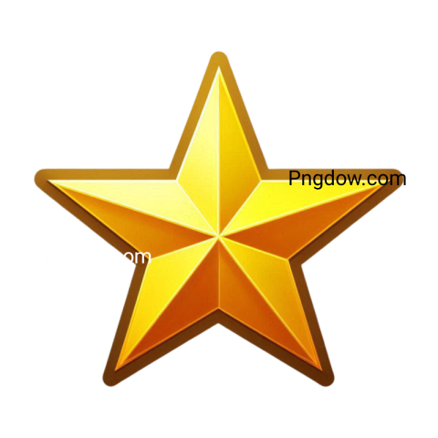 gold star png image