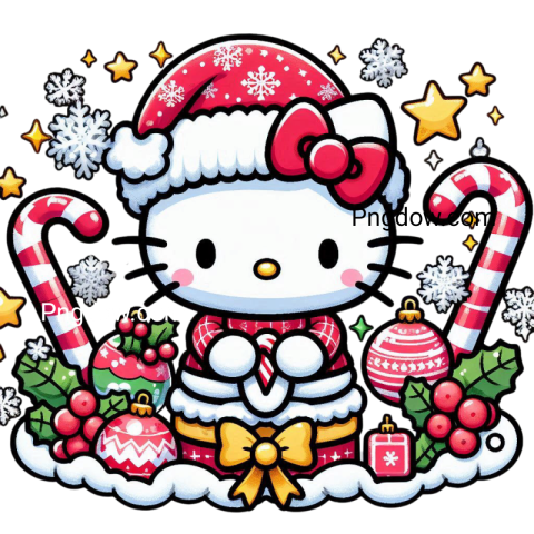 Hello Kitty Christmas images