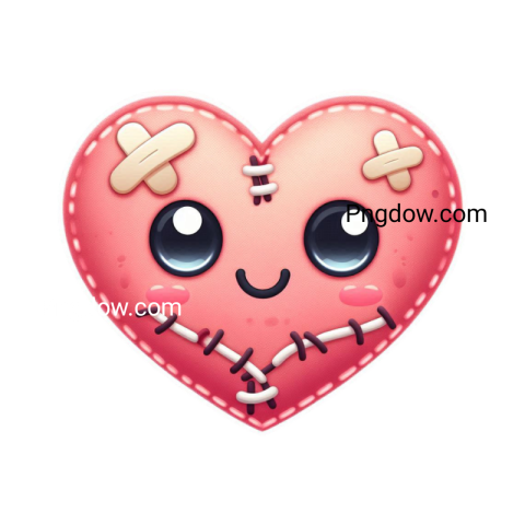 mending heart emoji red png