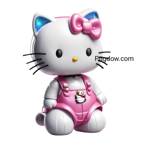 A vibrant Hello Kitty png featuring a playful design with a pink background and adorable Hello Kitty characters