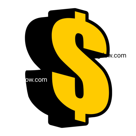 yellow dollar icon