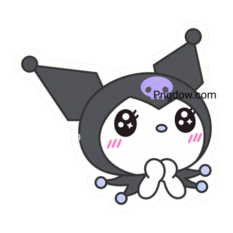 kuromi stickers svg