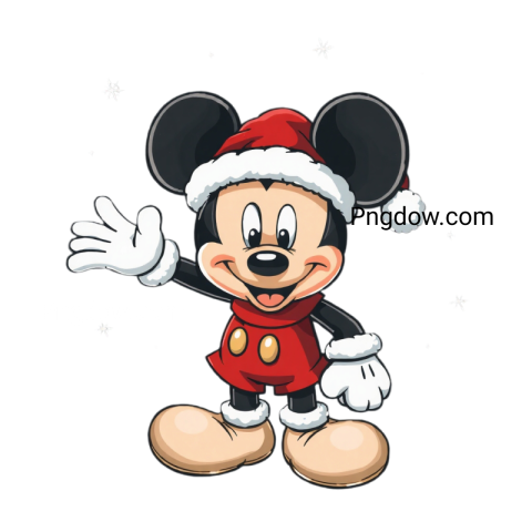 Christmas Mickey Mouse Png free