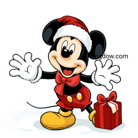 Christmas Mickey Mouse Png image