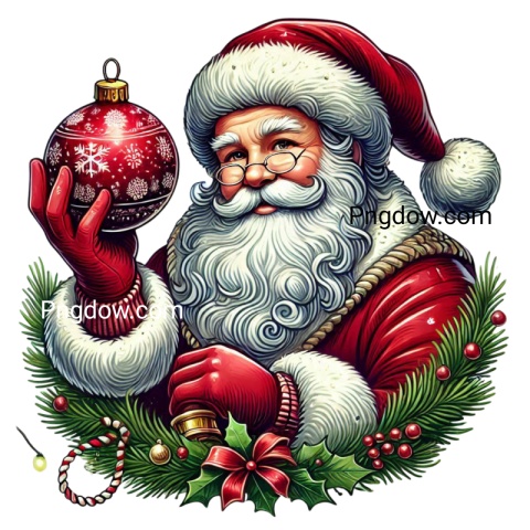 Santa Christmas Free PNG and Clipart