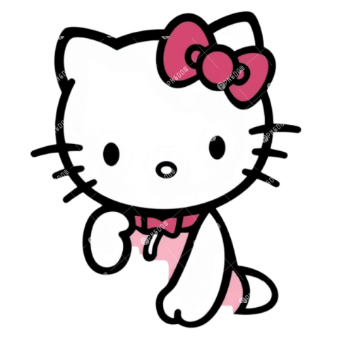 hello kitty clipart transparent