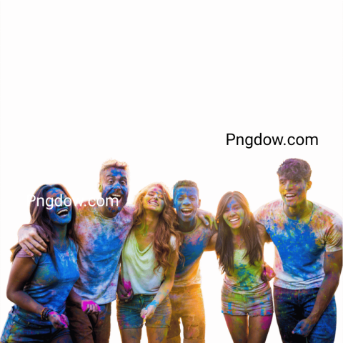 Holi clipart images