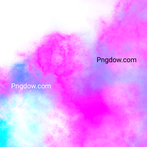 Holi colour Abstract Nebula png