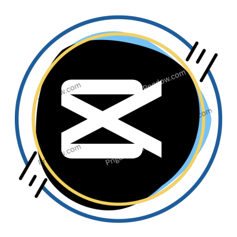 3d Capcut Logo png free download